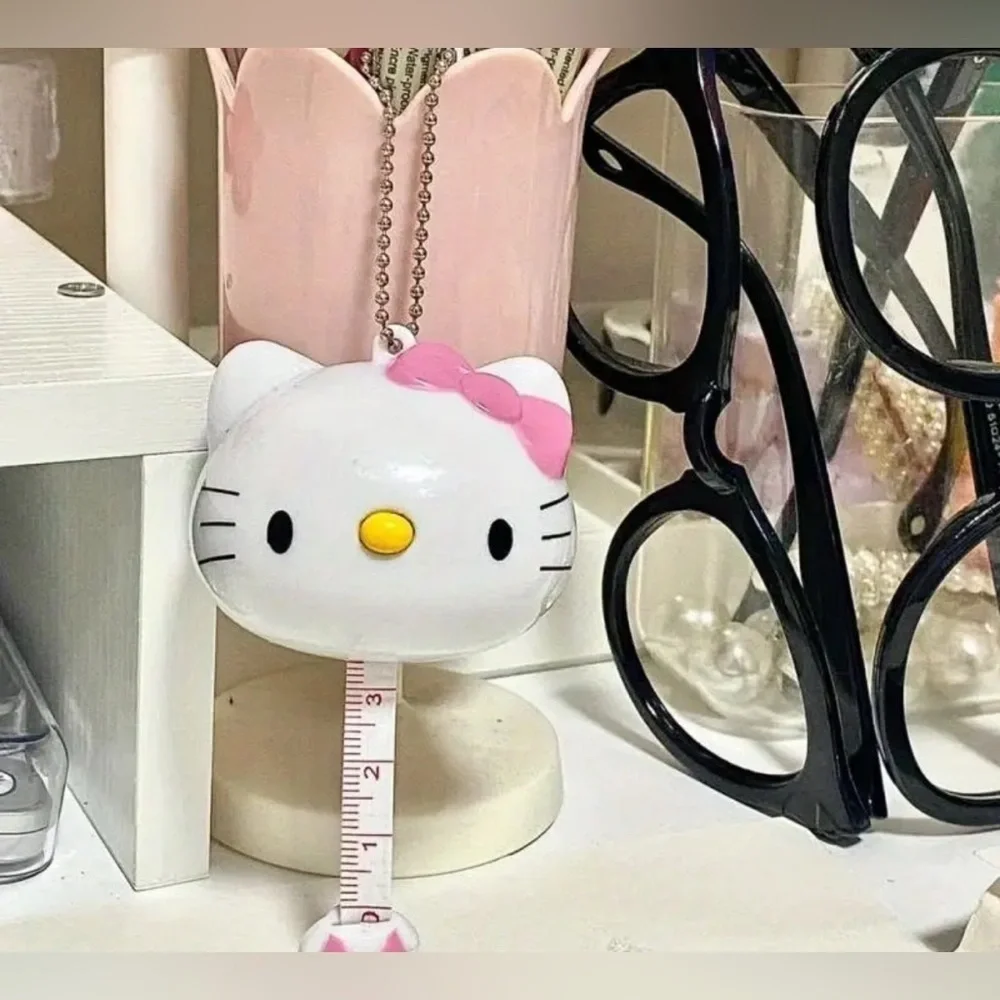 NEW Hello Kitty White and Pink Tape Measure